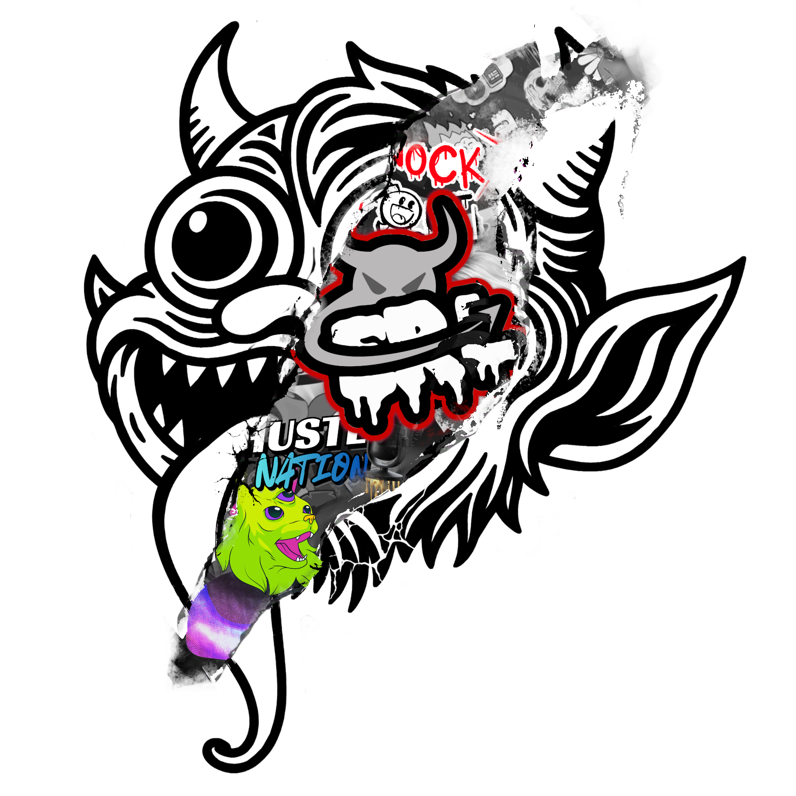 NeverEndever Ripped Logo